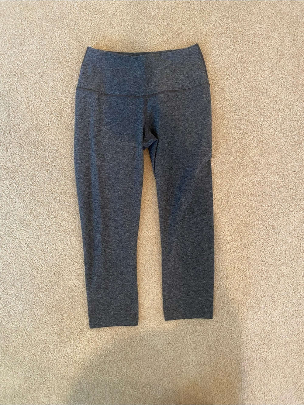 The North Face FlashDry High-Rise Gray Ankle Leggings Stretch Size M Women